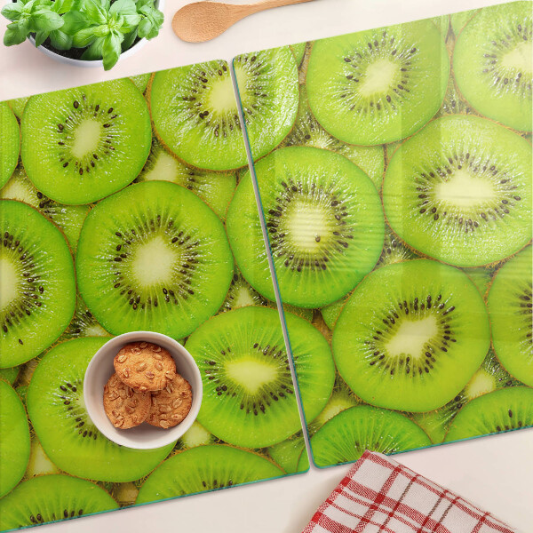 Tabla para cortar rodajas de kiwi