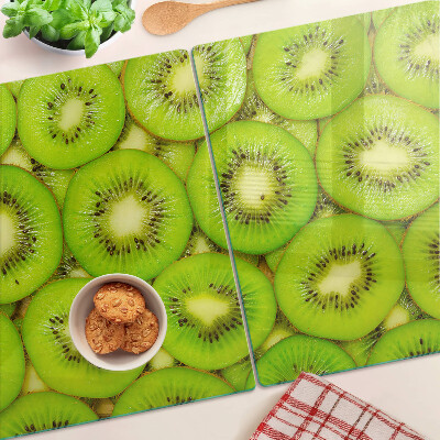 Tabla para cortar rodajas de kiwi