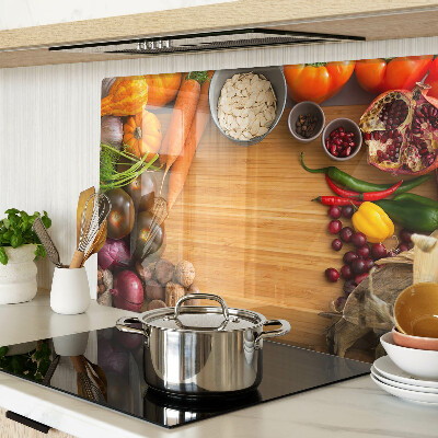 Tabla de cortar Motivo de verduras y frutas