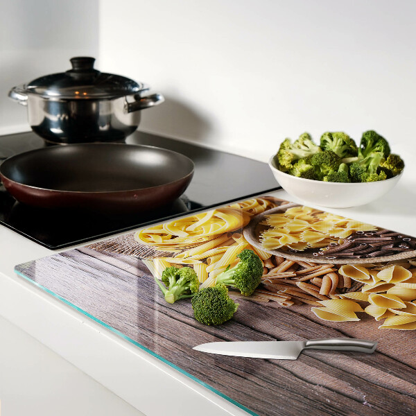 Tabla para cortar Pasta y acentos de madera