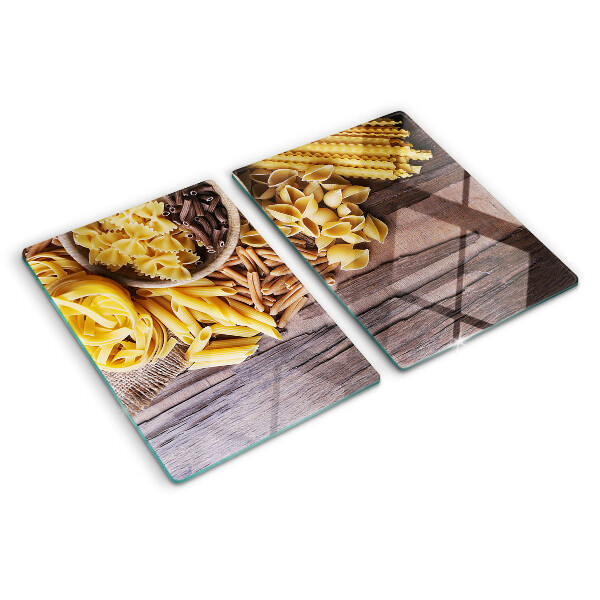 Tabla para cortar Pasta y acentos de madera