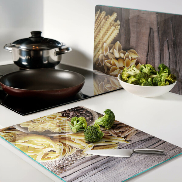 Tabla para cortar Pasta y acentos de madera