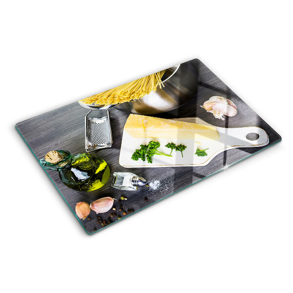 Tabla de cocina Accesorios e ingredientes de cocina
