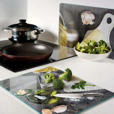 Tabla de cocina Accesorios e ingredientes de cocina