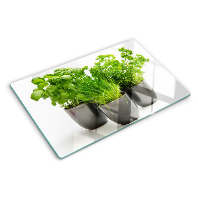 Tabla para cortar Hierbas en macetas