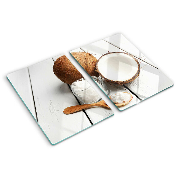 Tabla de cortar de cristal Coco y sus productos