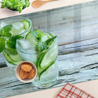 Tabla de cortar Cócteles de menta y pepino