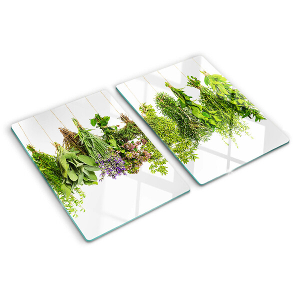 Tabla de cortar Hierbas en macetas colgantes