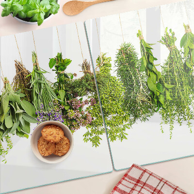Tabla de cortar Hierbas en macetas colgantes