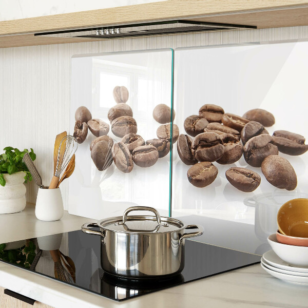 Szklana deska kuchenna Ziarna kawy