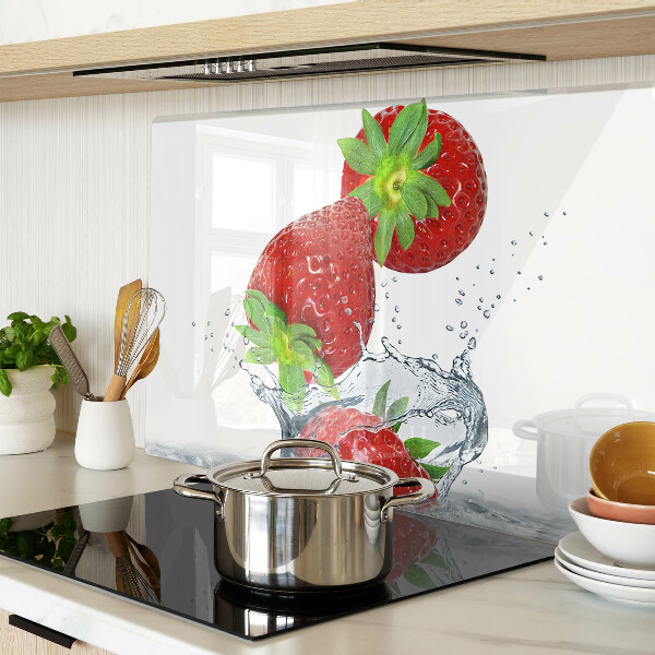 Tabla para cortar Fresas en agua