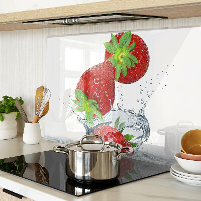 Tabla para cortar Fresas en agua