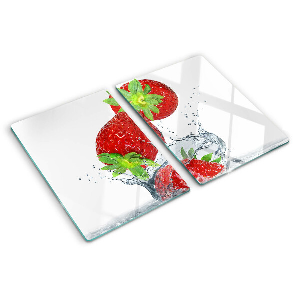 Tabla para cortar Fresas en agua