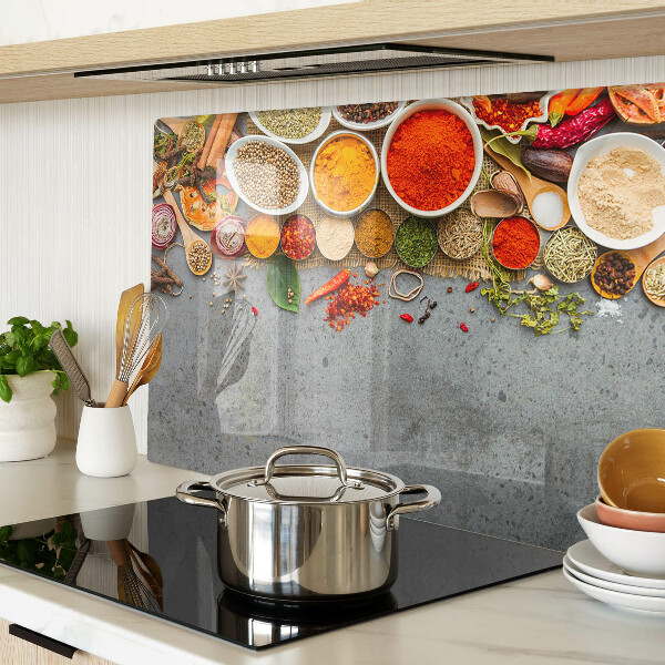 Szklana deska kuchenna Przyprawy i zioła