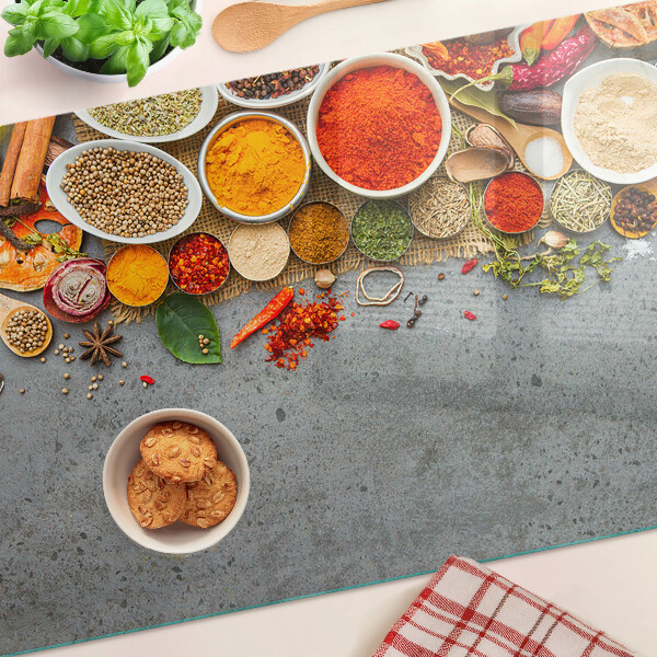 Tabla de cocina Especias y hierbas