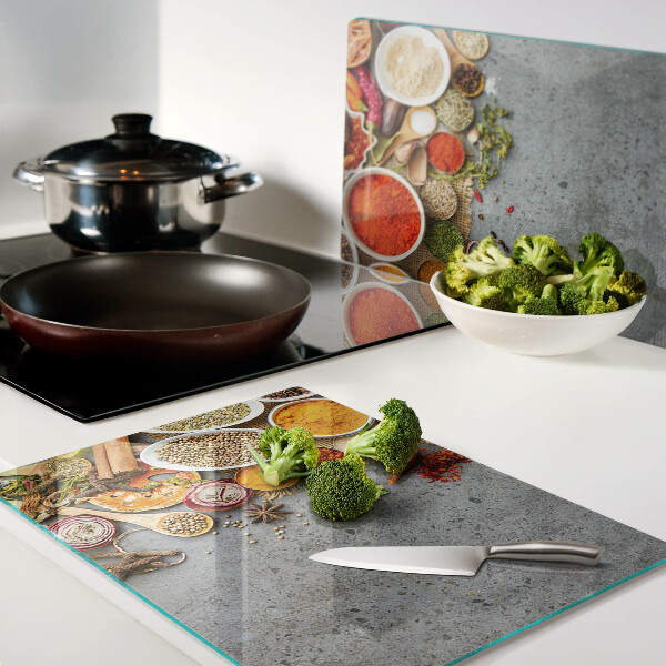 Tabla de cocina Especias y hierbas