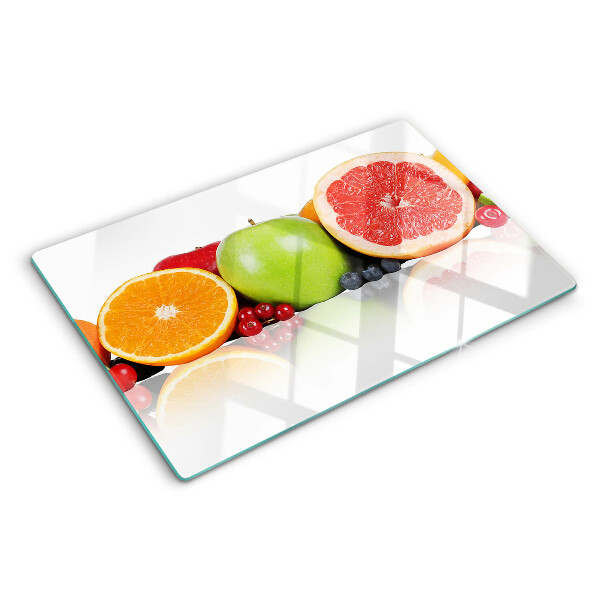 Tabla para cortar Frutas cítricas en colores pastel