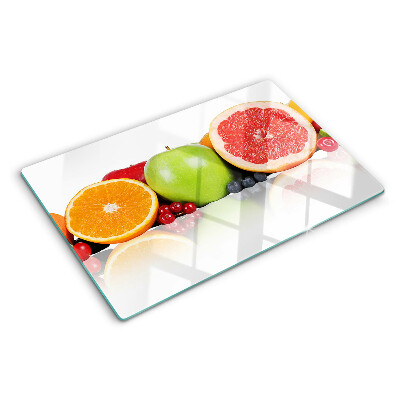 Tabla para cortar Frutas cítricas en colores pastel