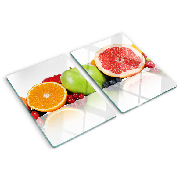 Tabla para cortar Frutas cítricas en colores pastel