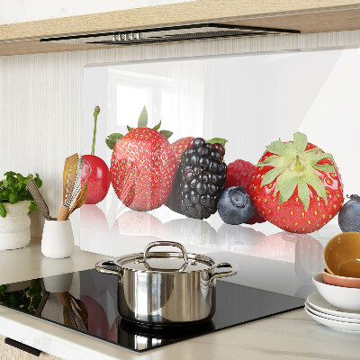 Tabla de cortar de cristal Frutos del bosque