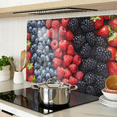 Tabla de cortar de cristal Frutos del bosque