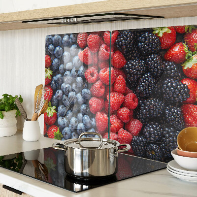 Tabla de cortar de cristal Frutos del bosque