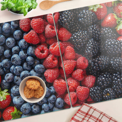 Tabla de cortar de cristal Frutos del bosque