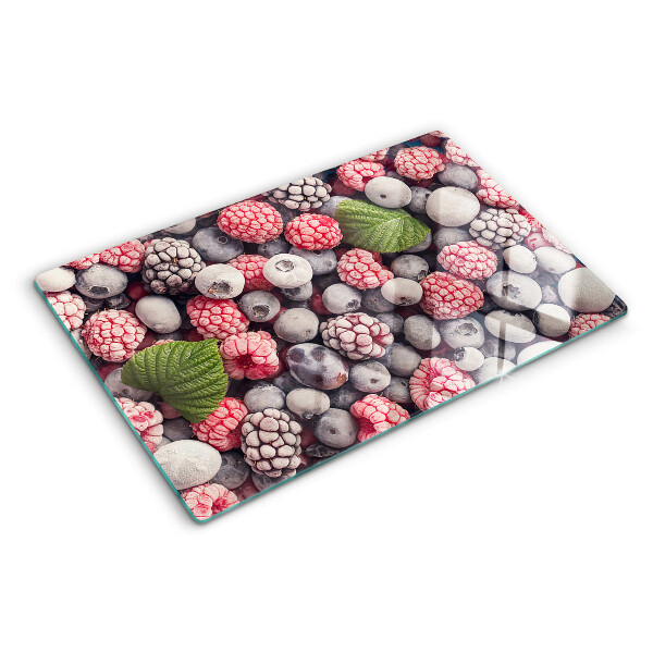 Tabla de cortar de cristal Frutos del bosque