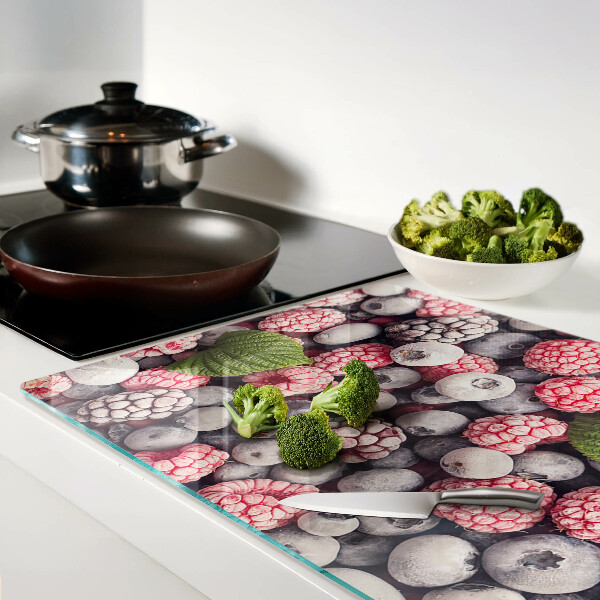 Tabla de cortar de cristal Frutos del bosque