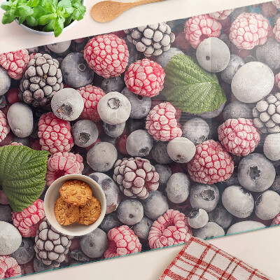 Tabla de cortar de cristal Frutos del bosque