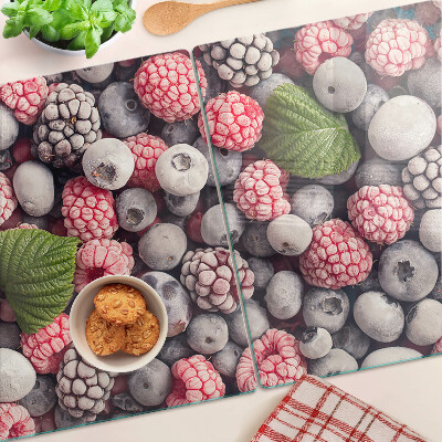 Tabla de cortar de cristal Frutos del bosque
