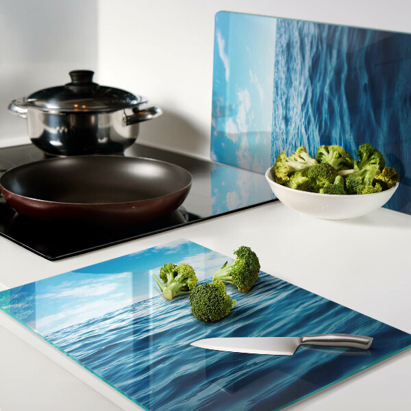 Tabla de cocina Mar y cielo