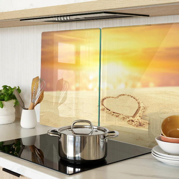 Tabla de cocina Playa al atardecer