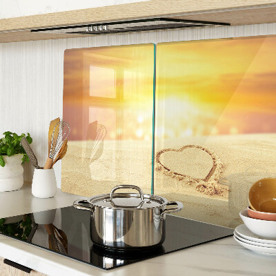 Tabla de cocina Playa al atardecer