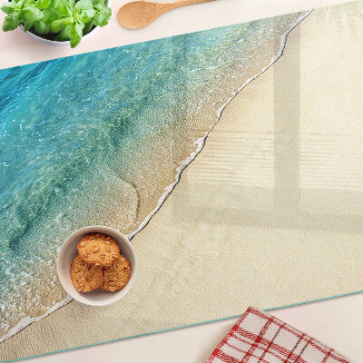 Tabla para cortar Olas de playa y mar