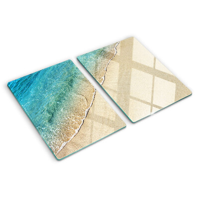 Tabla para cortar Olas de playa y mar