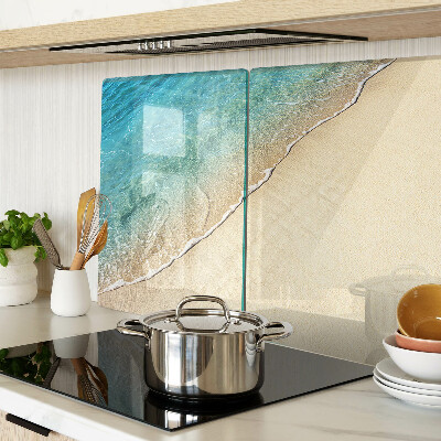 Tabla para cortar Olas de playa y mar