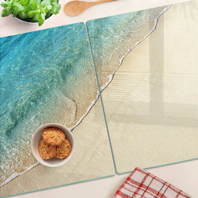 Tabla para cortar Olas de playa y mar