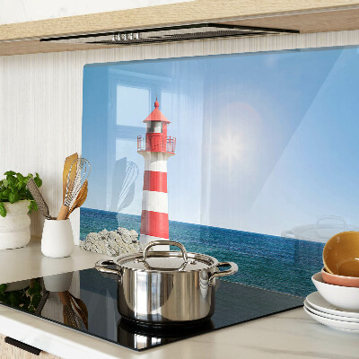 Tabla de cortar Un faro sobre el océano