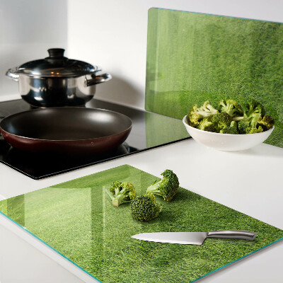 Tabla de cocina Hierba verde