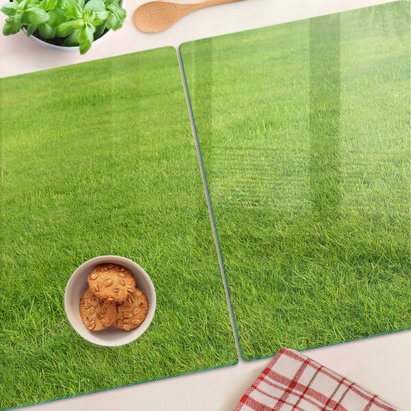 Tabla de cocina Hierba verde