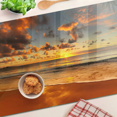 Tabla para cortar Puesta de sol sobre el mar