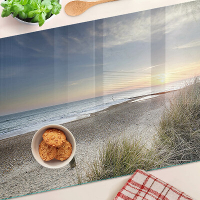 Tabla para cortar Playa al atardecer