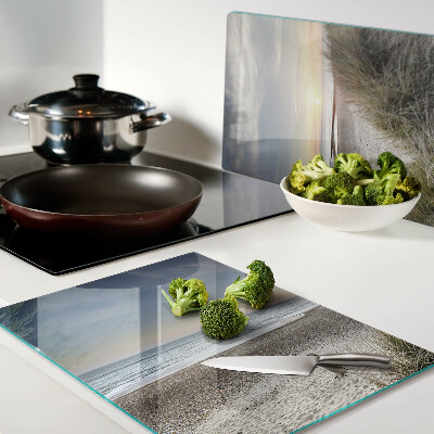 Tabla para cortar Playa al atardecer