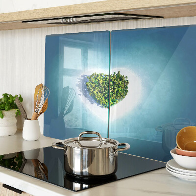 Tabla de cocina Isla con palmeras