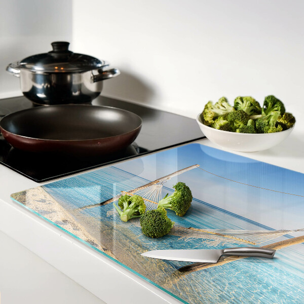 Tabla de cortar Hamaca junto al mar