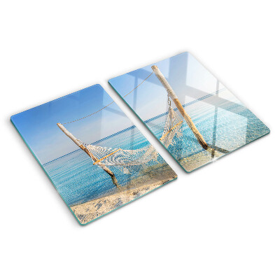Tabla de cortar Hamaca junto al mar
