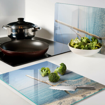 Tabla de cortar Hamaca junto al mar