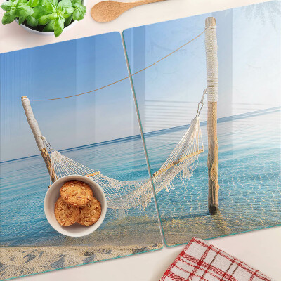 Tabla de cortar Hamaca junto al mar