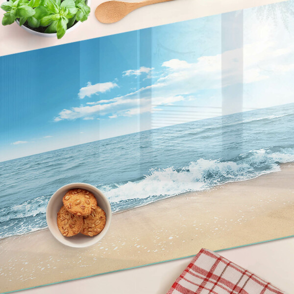 Tabla de cortar Playa y mar